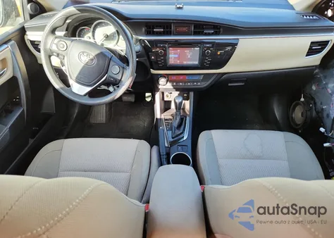 2015 Toyota Corolla L из США, поврежденный, VIN 2T1BURHE0FC377881